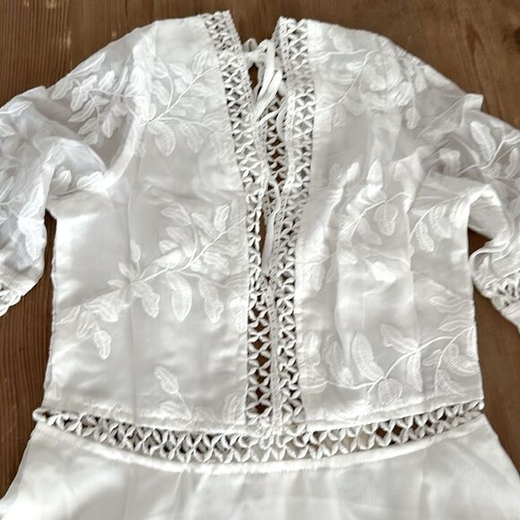 ANGEL BIBA WHITE DRESS SIZE US SMALL NEW WITH TAG - Picture 7 of 9